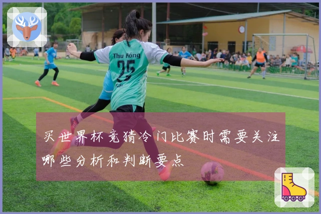 买世界杯竞猜冷门比赛时需要关注哪些分析和判断要点